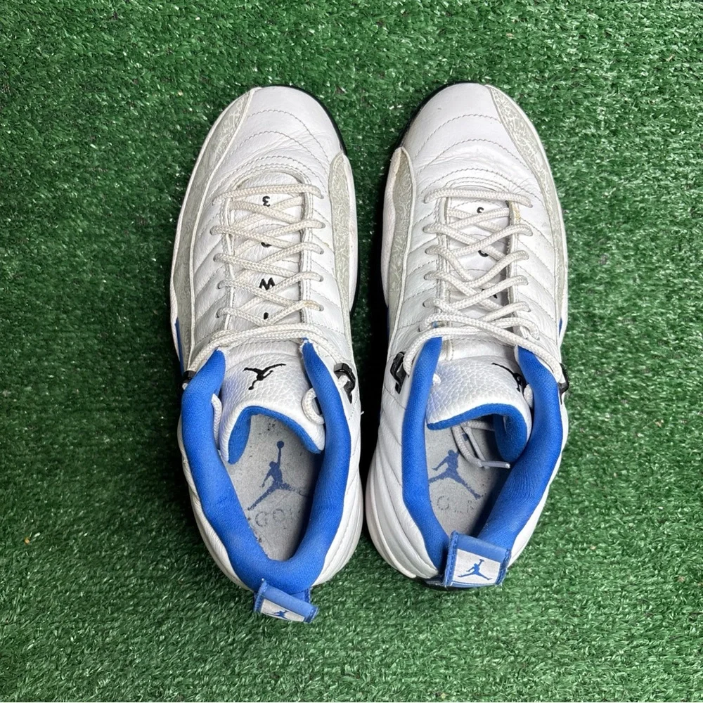 Air‎ Jordan 12 Golf Low White Game Royal Men's Size 8